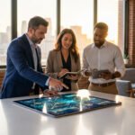 Bpifrance Création logo with digital tools for entrepreneurs in 2025