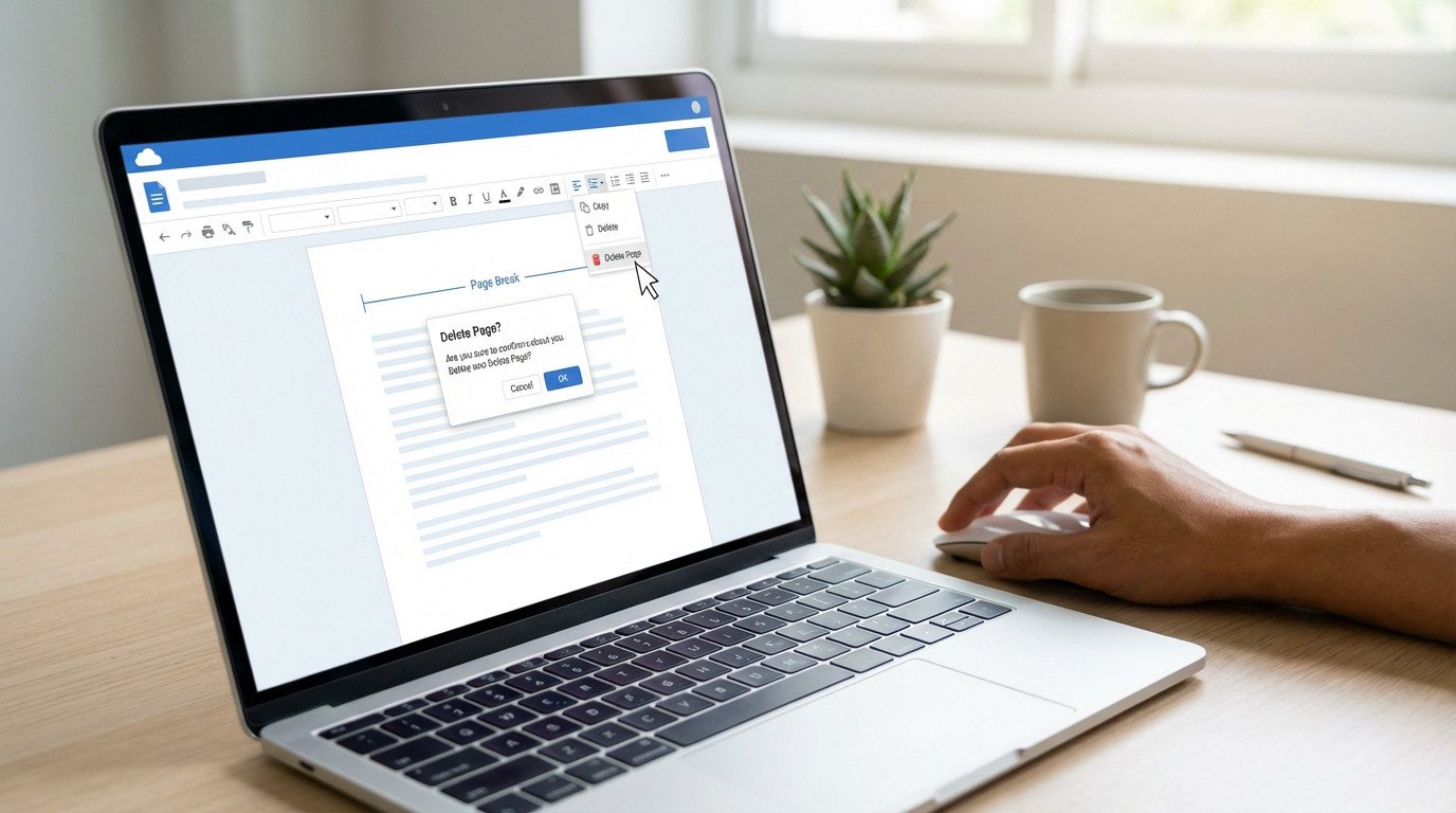 Comment supprimer une page sur Google Docs avec des astuces pratiques pour un document propre