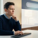 Illustration of a website not appearing on Google search results, highlighting indexing issues.