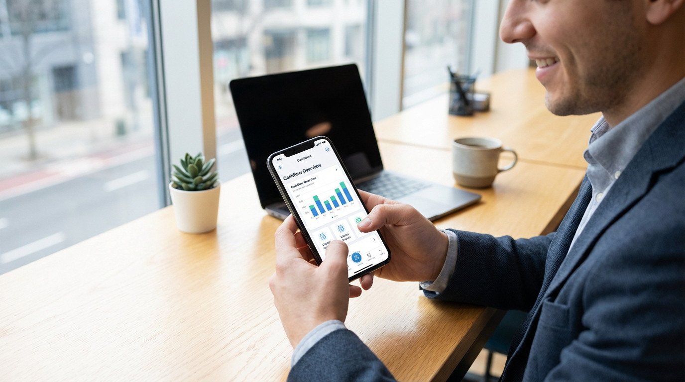 Billdu mobile invoicing tool interface showcasing easy document creation for entrepreneurs