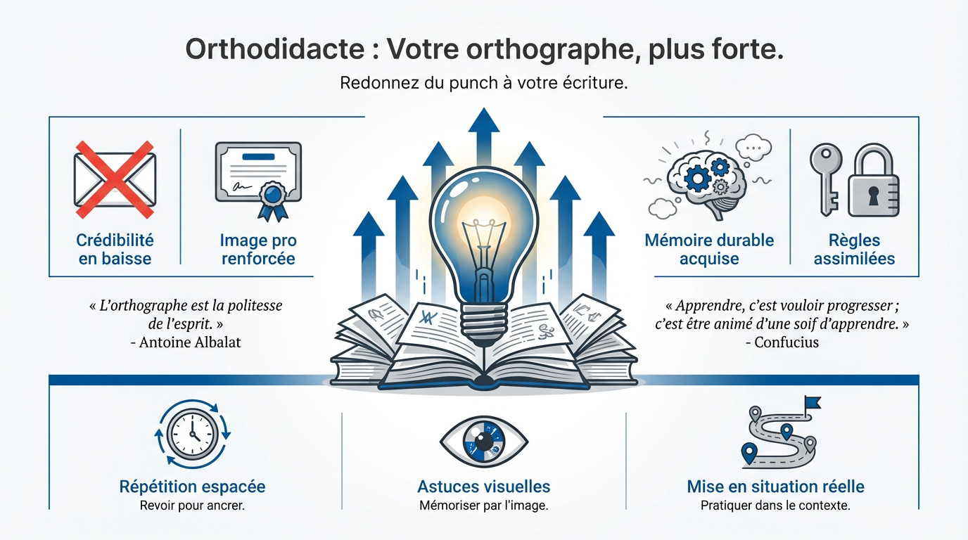 Apprentissage ludique de l'orthographe avec la plateforme Orthodidacte
