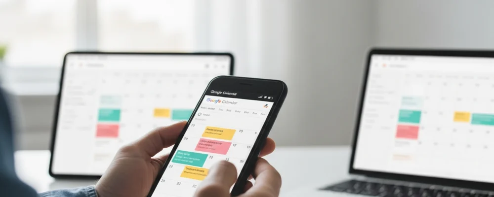 Google calendrier partagé : synchronisation et consultation multi-appareils — calendrier partagé google