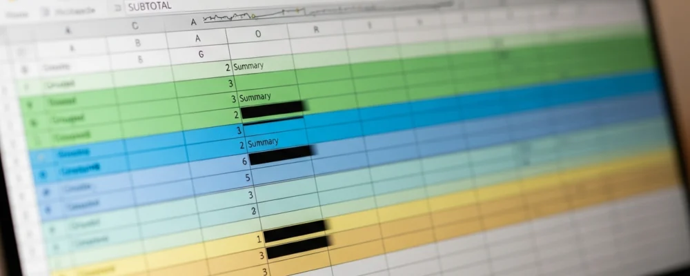 La fonction SOUS.TOTAL Excel : syntaxe et codes de calcul — sous-totaux excel