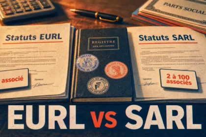 Différence eurl et sarl : 1 associé ou 2 à 100