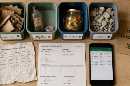 Gestion des déchets en entreprise : tri à la source et traçabilité