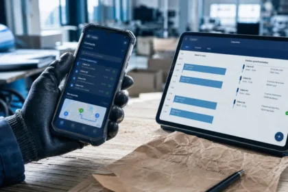 Logiciel crm mobile fieldforce sync installation sur smartphone terrain