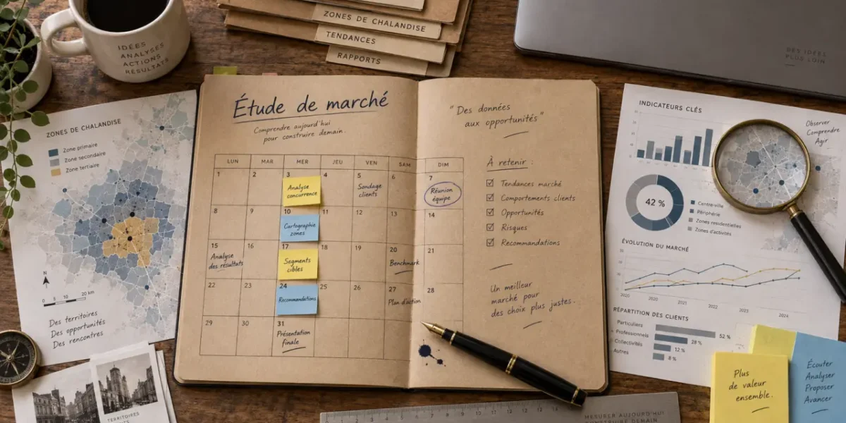 Comment créer son entreprise : 6 étapes, étude de marché