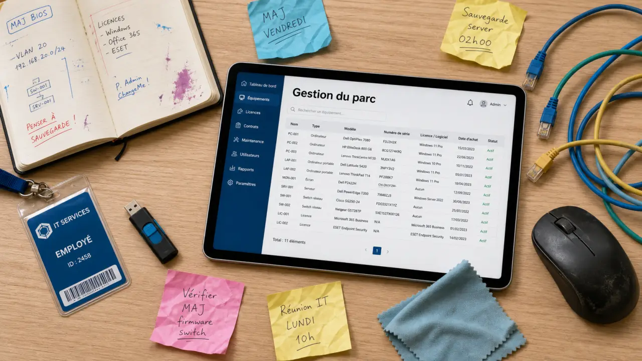 Gestion du parc informatique d'une entreprise : parc sécurisé