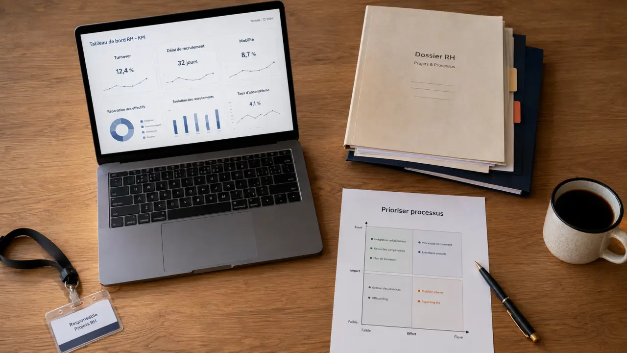 Optimisation ressources humaines : KPI RH et productivité sans perdre l’humain