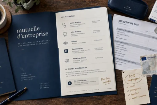 Mutuelle entreprise obligatoire : 50% employeur, garanties santé